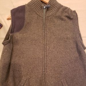 Wool men's vest Cremeux